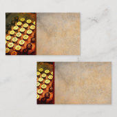 個人用ヴィンテージの追加マシン名刺 名刺 (正面/裏面)