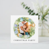 *～*個人用写企業の真AP20ホリデーパーティー  招待状 (スタンド正面)