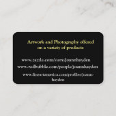 個人用名刺 名刺 (裏面)