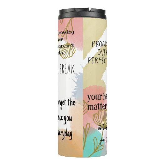 個人用妻ママナースRN毎日リマインダーギフト タンブラー (裏面)