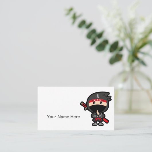 個人用忍者 名刺 (スタンド正面)