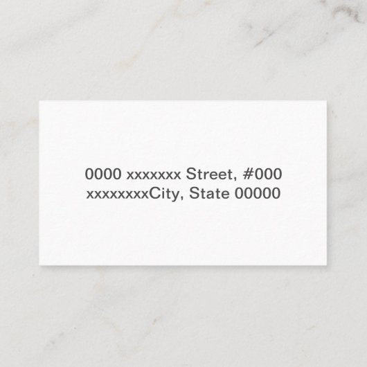 個人用忍者 名刺 (裏面)