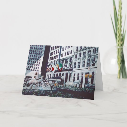 個人用画像のグリーティングカードを搭載 カード (正面)