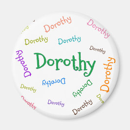 個人用磁石、子供の名前、子供のための マグネット