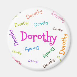 個人用磁石、子供の名前、子供のための マグネット