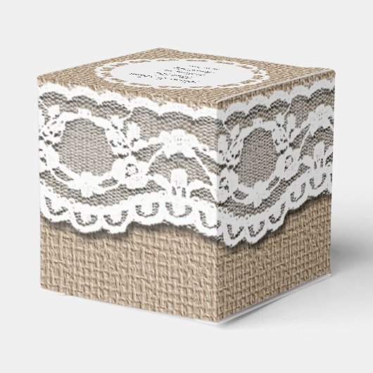 個人用結婚式の引き出物ボックス フェイバーボックス (裏面サイド)