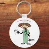 個人用設定のメスナース キーホルダー (正面)