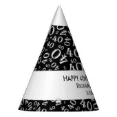 個人用設定：丘の上40歳の誕生日テーマ パーティーハット (左)