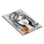 個人用設定：手書きポートレート | ノートブック (右側)