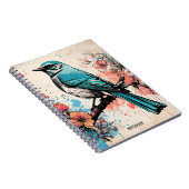 個人用設定：青い鳥 | ノートブックのジャーナル ノートブック (右側)