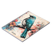 個人用設定：青い鳥 | ノートブックのジャーナル ノートブック (左側)