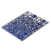 個人用設定:青のパターン | ノートブックのジャーナル ノートブック (左側)