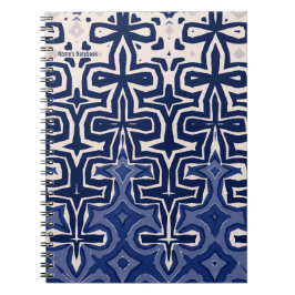 個人用設定：青のパターン | ノートブックのジャーナル ノートブック