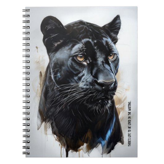 個人用設定：黒のパンサー | ノートブックのジャーナル ノートブック (正面)