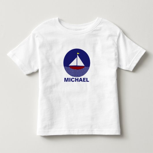 個人用設定Sailboat Tシャツ (正面)