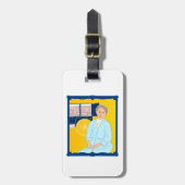 個人用Bookmobile荷物タグ ラゲッジタグ (正面縦)