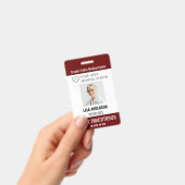 個人用IDバッジ病院職員名札 バッジ (手持ち)