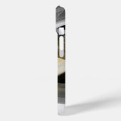 個人用iPhoneケースのトレンド抽象芸術白黒 Case-Mate iPhoneケース (裏面 / 左)