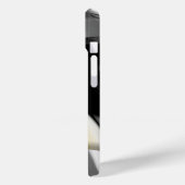 個人用iPhoneケーストレンド抽象芸術ブラックパウダー Case-Mate iPhoneケース (裏面 / 左)