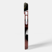 個人用iPhoneケーストレンド抽象芸術ブラックパウダー Case-Mate iPhoneケース (裏面 / 左)