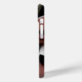 個人用iPhoneケーストレンド抽象芸術ブラックパウダー Case-Mate iPhoneケース (裏面 / 左)