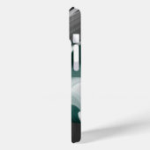 個人用iPhoneケーストレンド抽象芸術黒い緑 Case-Mate iPhoneケース (裏面 / 左)