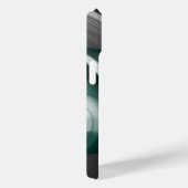個人用iPhoneケーストレンド抽象芸術黒い緑 Case-Mate iPhoneケース (裏面 / 右)