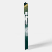 個人用iPhoneケーストレンド抽象芸術黒い緑 Case-Mate iPhoneケース (裏面 / 左)