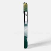 個人用iPhoneケーストレンド抽象芸術黒い緑 Case-Mate iPhoneケース (裏面 / 左)
