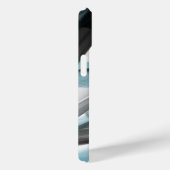 個人用iPhoneケース傾向抽象芸術ブルー海 Case-Mate iPhoneケース (裏面 / 右)