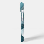 個人用iPhoneケース傾向抽象芸術ブルー海 Case-Mate iPhoneケース (裏面 / 左)