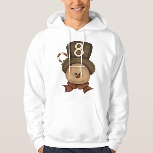 個人番号8 パーカ (正面)