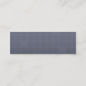 個人的で細い名刺 スキニー名刺 (裏面)