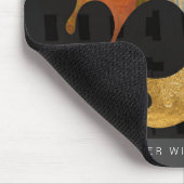 個人的なカスタマイズ可能な名前の抽象芸術のモダンなデザイン マウスパッド (コーナー)