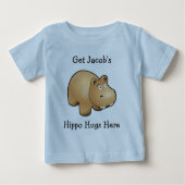 個人的なカバはベビーのティーを抱き締めます ベビーTシャツ (正面)