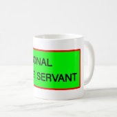 個人的なコルギのしもべ コーヒーマグカップ (正面右)