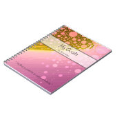 個人的なゴールのノート ノートブック (左側)