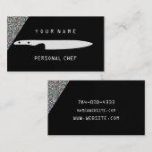 個人的なシェフ 名刺 (正面/裏面)