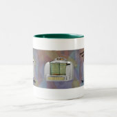 個人的なジュークボックスのマグ ツートーンマグカップ (中央)