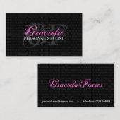 個人的なスタイリストの名刺 名刺 (正面/裏面)