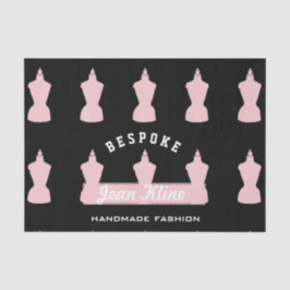 個人的なブランドはハンドメイドのファッションのブティックを予約しました 薄葉紙