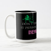 個人的なマグカップを取らない ツートーンマグカップ (左)