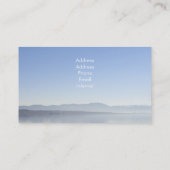 個人的なヨガの先生 名刺 (裏面)