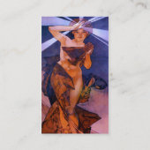 個人的なヴィンテージアールヌーボー 名刺 (裏面)