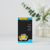 個人的な交通機関サービス-名刺 名刺 (スタンド正面)