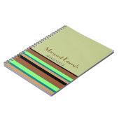 個人的な住所録(またはジャーナルまたはリスト) ノートブック (左側)