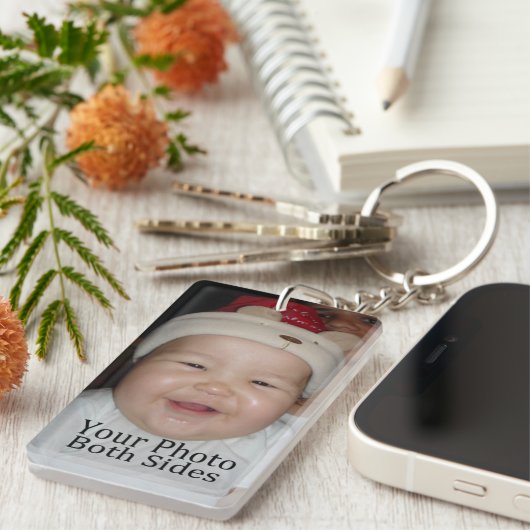個人的な写真 キーホルダー (正面右)