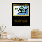 個人的な勇気：空からの降下 ポスター (キッチン)