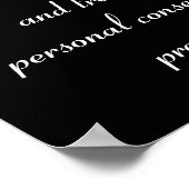 個人的な勇気：空挺降下 ポスター (角)