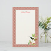 個人的な壮麗なハチドリ 便箋 (スタンド正面)